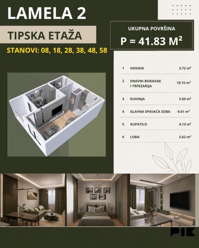D4 - DOBRINJA 4 - ONE-ROOM APARTMENTS DIRECTLY FROM THE DEVELOPER photo 10
