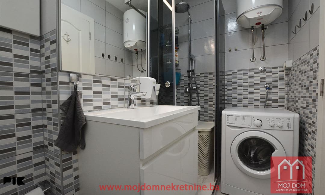 Three-room apartment with balcony and garage, 57.75m2, Miljacka photo 18