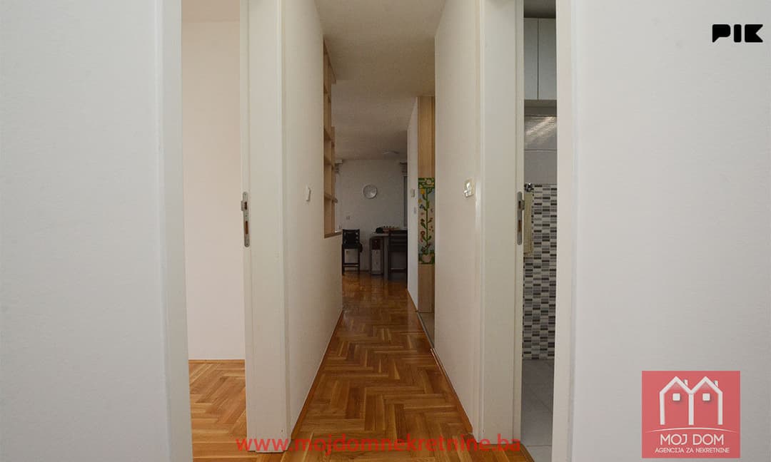 Three-room apartment with balcony and garage, 57.75m2, Miljacka photo 19